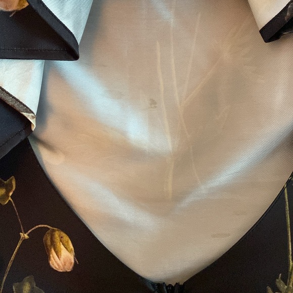 Hope & Ivy (ASOS) US 6 black floral dress worn once - Picture 5 of 6